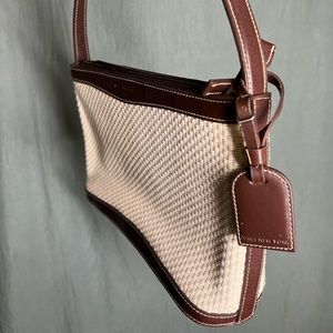 Jones New York Vintage wicker handbag